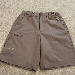 BOYS SIZE YOUTH MEDIUM UNDER ARMOUR DRESS SHORTS